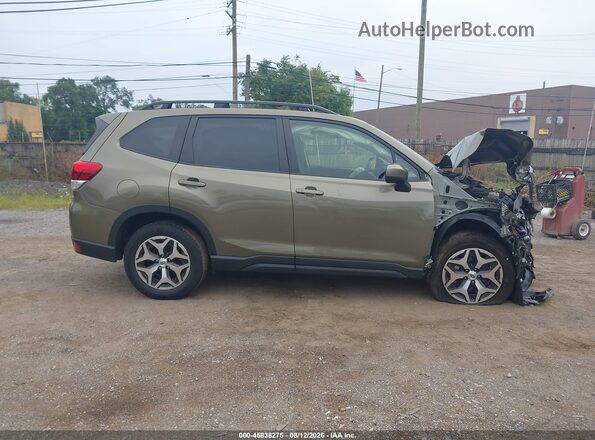 JF2SKAEC1NH467482 2022 SUBARU FORESTER Green Панорамний вид салону 360°