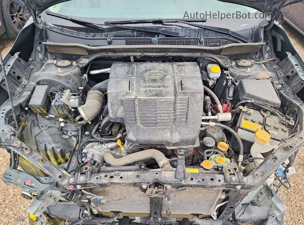 JF2SKAEC1PH447719 2023 SUBARU FORESTER Green Вид задньої частини салону