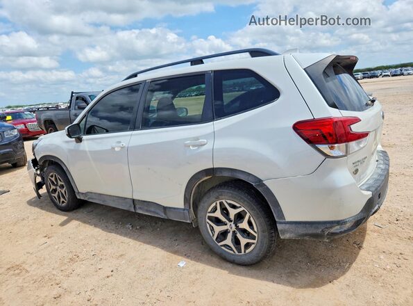 JF2SKAEC2KH443087 2019 SUBARU FORESTER White Tył lewy