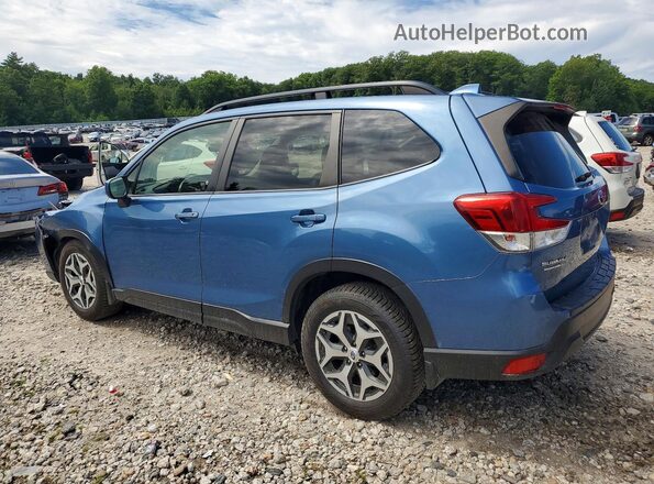 JF2SKAEC2KH454073 2019 SUBARU FORESTER Blue Trasero izquierdo