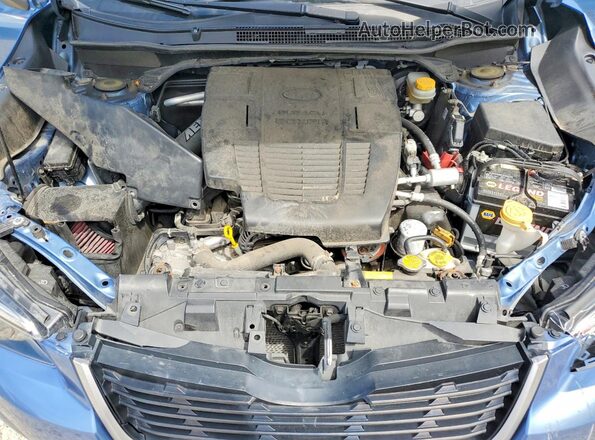 JF2SKAEC2KH454073 2019 SUBARU FORESTER Blue Vista del compartimento del motor