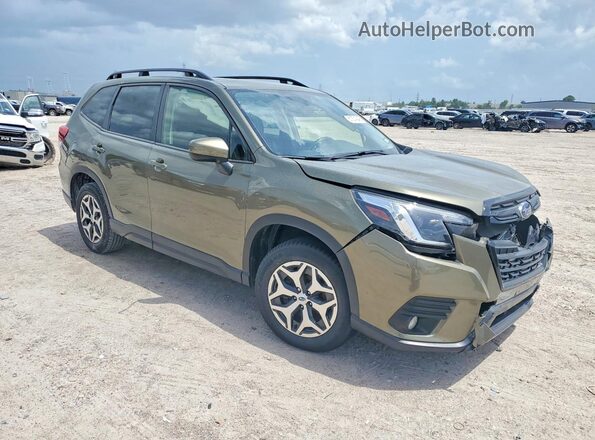 JF2SKAEC2PH513078 2023 SUBARU FORESTER Green Przód prawy