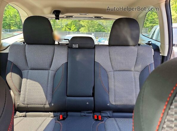 JF2SKAEC2RH461387 2024 SUBARU FORESTER Gray Rear seats view