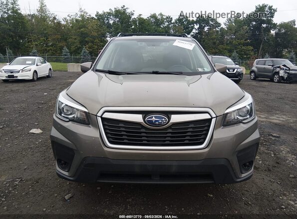 JF2SKAEC3KH459072 2019 SUBARU FORESTER Brown Вид спереду