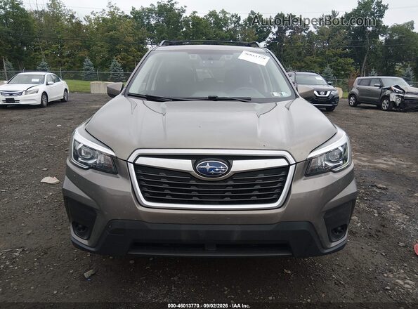 JF2SKAEC3KH459072 2019 SUBARU FORESTER Brown Вид щитка приладів