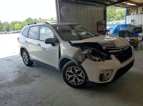 JF2SKAEC4KH465060 2019 SUBARU FORESTER White Առջևի աջ