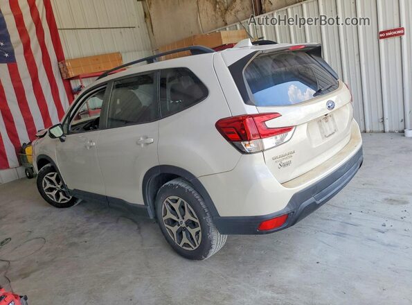JF2SKAEC4KH465060 2019 SUBARU FORESTER White Հետևի ձախ