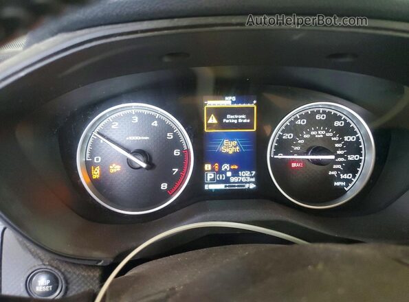 JF2SKAEC4KH465060 2019 SUBARU FORESTER White Սարքավորումների վահանակի տեսք