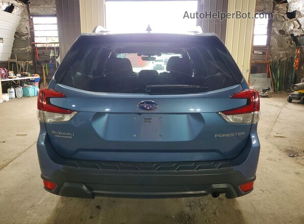 JF2SKAEC4KH549122 2019 SUBARU FORESTER Blue Widok z tyłu