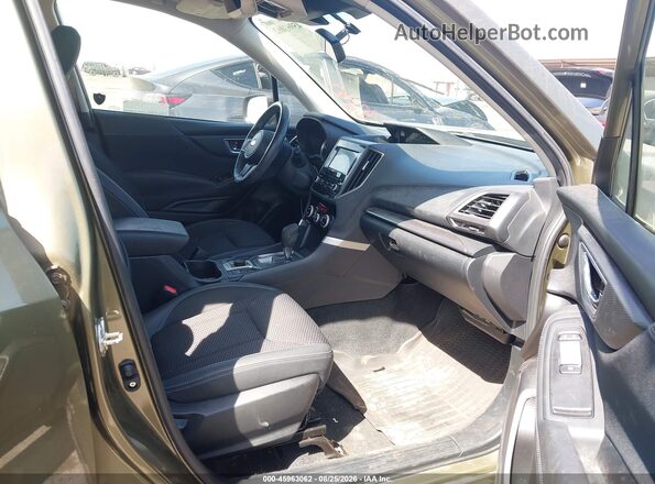 JF2SKAEC4NH416705 2022 SUBARU FORESTER Green Вид салону спереду