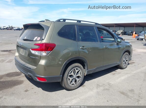 JF2SKAEC4NH416705 2022 SUBARU FORESTER Green Задня права чверть