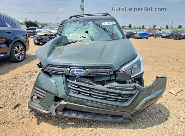 JF2SKAEC5PH447156 2023 SUBARU FORESTER Green Դիմացի տեսք