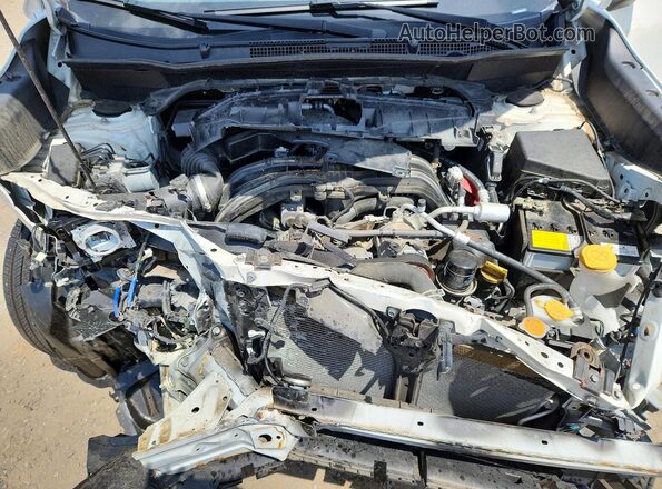 JF2SKAEC6KH435106 2019 SUBARU FORESTER White Vista del compartimento del motor