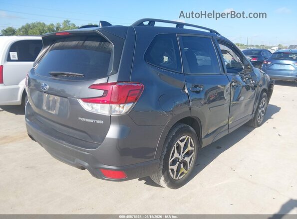 JF2SKAEC7NH413667 2022 SUBARU FORESTER Gray Trasero derecho