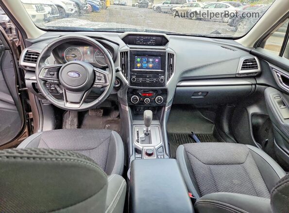 JF2SKAEC7NH506916 2022 SUBARU FORESTER Tan Вид панелі приладів