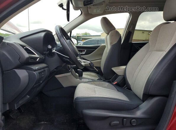 JF2SKAEC8KH406657 2019 SUBARU FORESTER Red Vista interior delantera