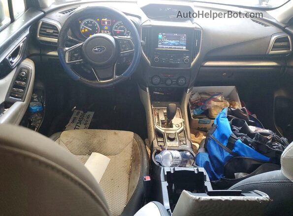 JF2SKAEC8KH478801 2019 SUBARU FORESTER Blue Առջևի վահանակի տեսք