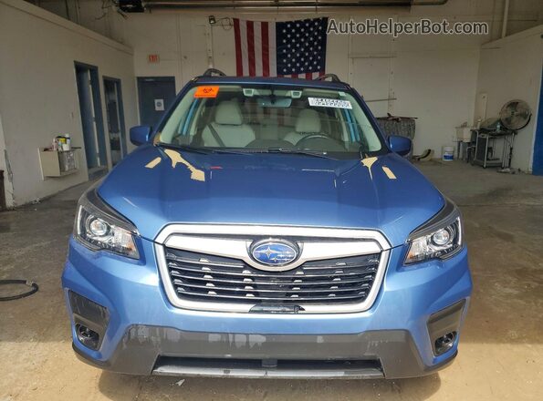 JF2SKAEC8KH478801 2019 SUBARU FORESTER Blue Դիմացի տեսք