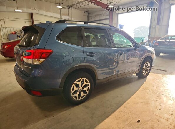 JF2SKAEC8KH545901 2019 SUBARU FORESTER Синий Задняя правая четверть