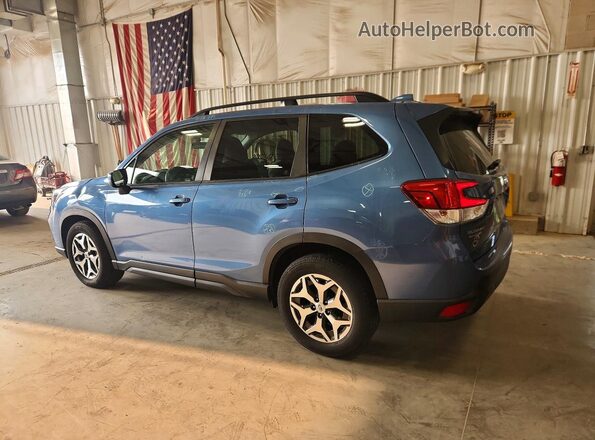 JF2SKAEC8KH545901 2019 SUBARU FORESTER Синий Задняя левая четверть