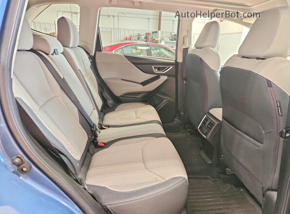 JF2SKAEC8KH545901 2019 SUBARU FORESTER Синий Вид задних сидений