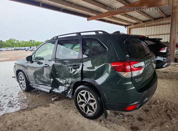 JF2SKAEC8NH467902 2022 SUBARU FORESTER Green Trasero izquierdo