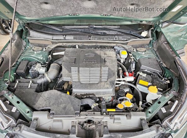 JF2SKAEC8NH467902 2022 SUBARU FORESTER Green Vista interior trasera