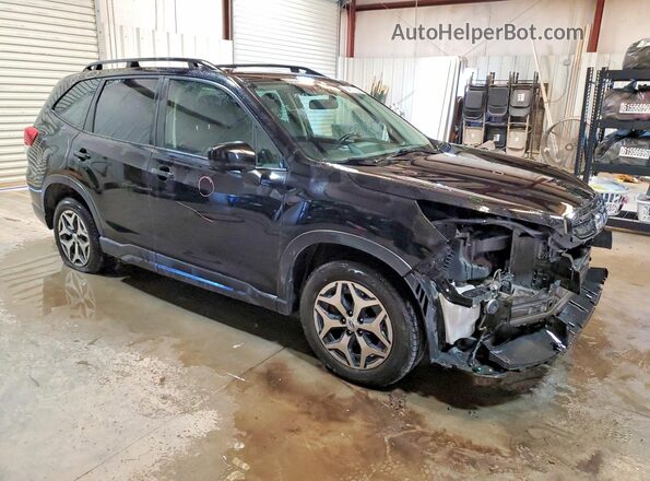 JF2SKAECXNH474334 2022 SUBARU FORESTER Черный Передняя правая четверть