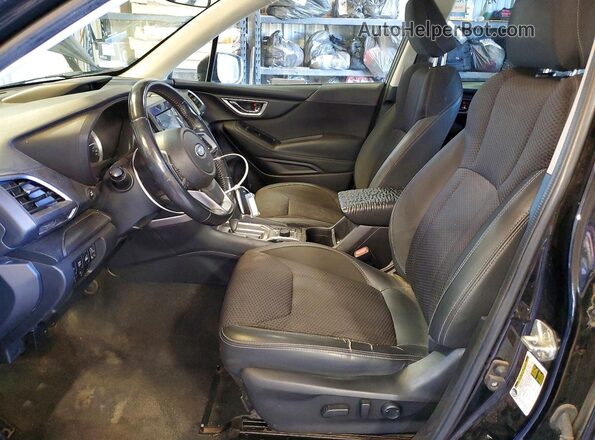 JF2SKAECXNH474334 2022 SUBARU FORESTER Черный Вид салона спереди