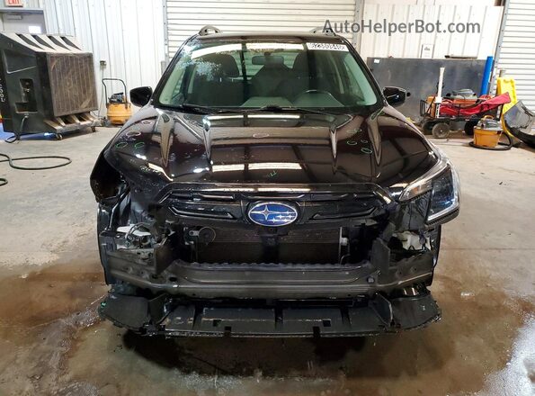 JF2SKAECXNH474334 2022 SUBARU FORESTER Черный Вид спереди