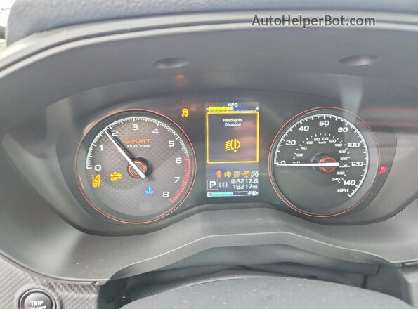 JF2SKAECXRH482715 2024 SUBARU FORESTER Серебряный Вид щитка приборов