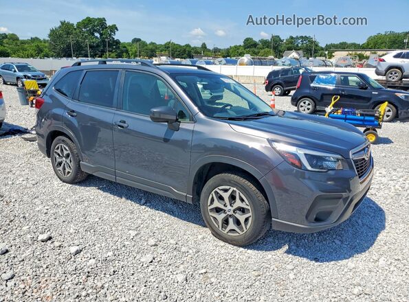 JF2SKAFC0MH447303 2021 SUBARU FORESTER Gray Delantero derecho