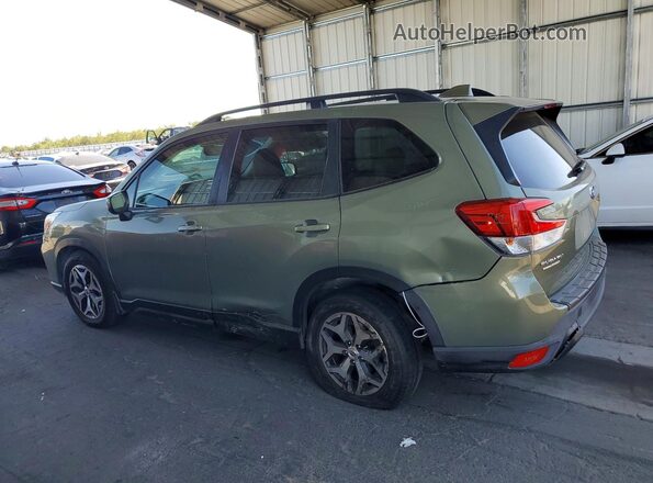 JF2SKAFC5MH404575 2021 SUBARU FORESTER Green Trasero izquierdo