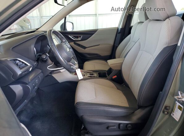 JF2SKAFC5MH404575 2021 SUBARU FORESTER Green Vista interior delantera