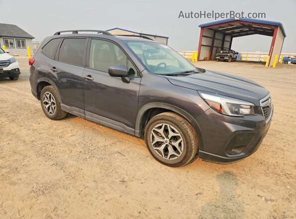 JF2SKAFC5MH540611 2021 SUBARU FORESTER Угольный Передняя правая четверть