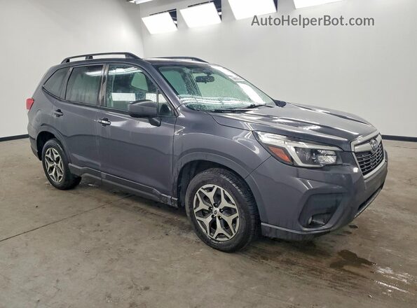 JF2SKAFC5MH544903 2021 SUBARU FORESTER Gray Delantero derecho