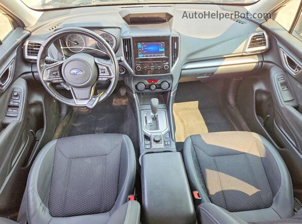 JF2SKAFC8MH409818 2021 SUBARU FORESTER Серебряный Вид панели приборов