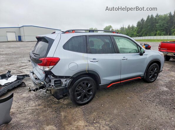 JF2SKAGC0NH419954 2022 SUBARU FORESTER Gray Tył prawy