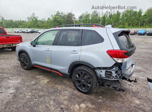 JF2SKAGC0NH419954 2022 SUBARU FORESTER Gray Tył lewy