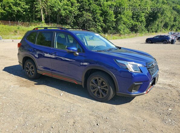 JF2SKAGC1RH459143 2024 SUBARU FORESTER Blue წინა მარჯვენა