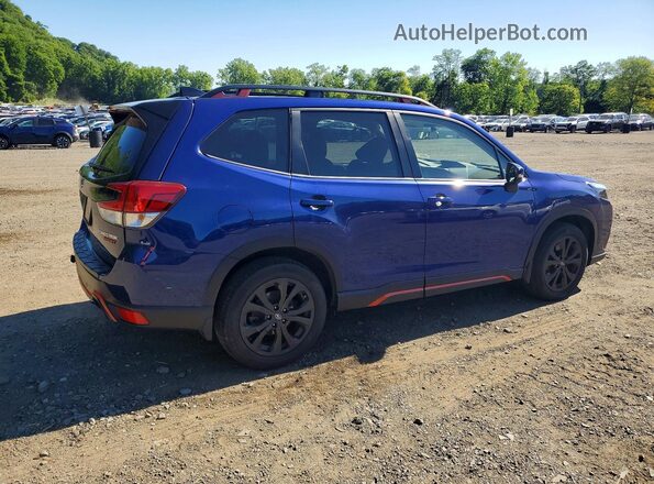 JF2SKAGC1RH459143 2024 SUBARU FORESTER Blue უკანა მარჯვენა