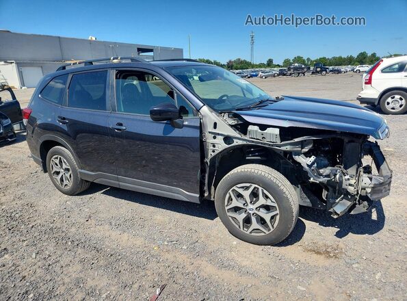 JF2SKAGC2KH435195 2019 SUBARU FORESTER Gray Delantero derecho