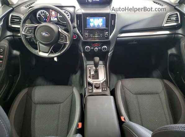 JF2SKAGC2KH440767 2019 SUBARU FORESTER White Առջևի վահանակի տեսք