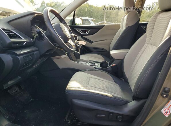 JF2SKAGC2LH513041 2020 SUBARU FORESTER Green Vista interior delantera
