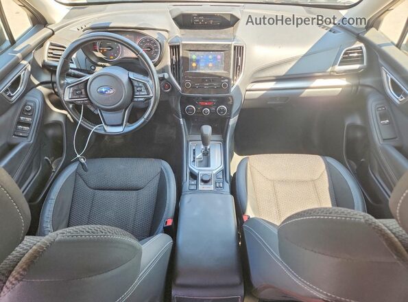JF2SKAGC4KH413201 2019 SUBARU FORESTER Black Widok deski rozdzielczej