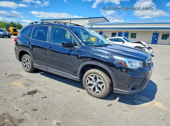 JF2SKAGC4KH413201 2019 SUBARU FORESTER Black Przód prawy