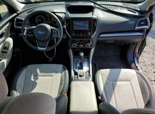 JF2SKAGC4KH566239 2019 SUBARU FORESTER Черный Вид панели приборов
