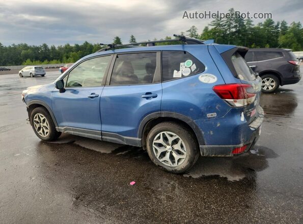 JF2SKAGC7KH571256 2019 SUBARU FORESTER Синий Задняя левая четверть