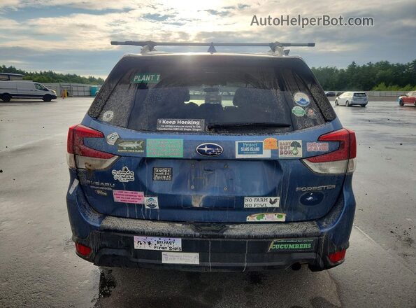 JF2SKAGC7KH571256 2019 SUBARU FORESTER Синий Вид сзади