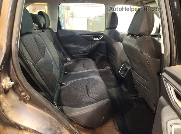 JF2SKAGC9KH542812 2019 SUBARU FORESTER Charcoal Rear interior view